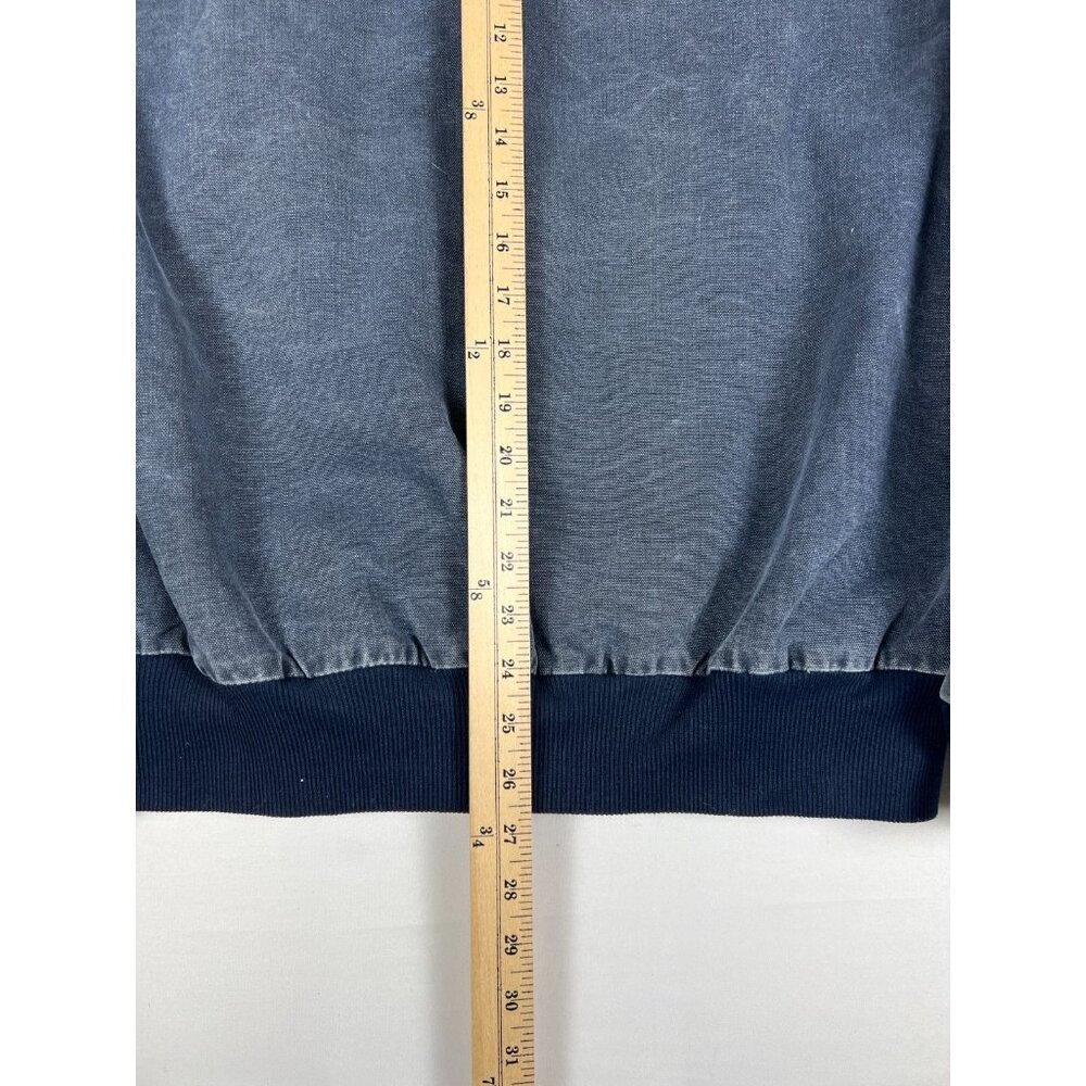 VTG Carhartt Men's Large JQ283 Navy Blue Quilted Lined Active Jacket Made in USA - Picture 12 of 12